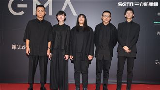 一身黑出席金曲　草東：比較有安全感