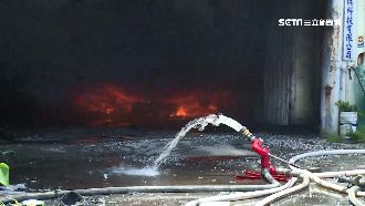 彰化塑膠回收廠大火　台電忙中斷錯電