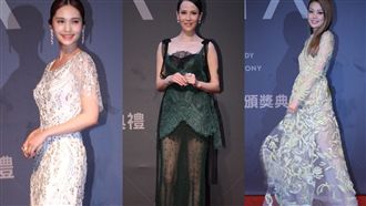 紅毯亮點！容祖兒性感薄紗從頭裸到腳