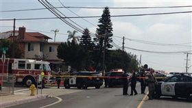 美國,加州,聖地牙哥,槍擊案,特勤隊,國家市(推特 https://twitter.com/nbcsandiego/status/878662606927671296)