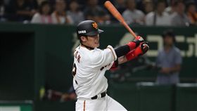 陽岱鋼敲出追平比分安打。（圖／翻攝自讀賣巨人粉絲團）