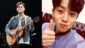 圖翻攝自金玟錫臉書 韋禮安臉書