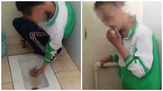 遭暴打逼吃大便　國中男痛哭網心碎