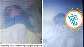 靈異現象,鬧鬼,英國,Dean Evans,鬼嬰,嬰兒,泰迪熊,監視器
（圖／翻攝自每日郵報）