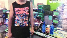 江男三番兩次前往住家附近的超商白吃白喝，先前江母事後還會代為付款，但次數實在太過頻繁，態度又十分囂張，店家只好報警處理（翻攝畫面）