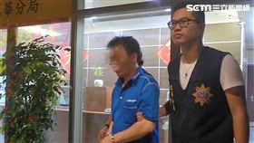 張姓保全員酒後行經廣州街時，誤以為1名少婦為站壁流鶯，竟對她襲臀並詢價，對方憤而將他逮住再報警處理（翻攝畫面）