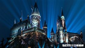 加州環球影城,霍格華滋城堡,燈光秀,哈利波特。（圖／加州環球影城提供）