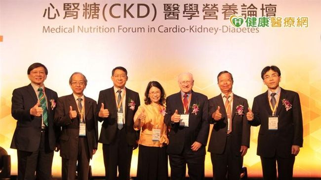 腎臟營養學之父來台　啟發心腎糖攝取