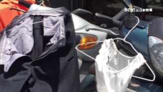 火車站前晾內褲一個月　店家苦找兇手