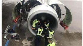 老婦朝飛機引擎扔硬幣_搜狐