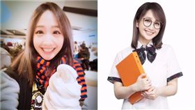 朱俐靜,教育部,宣導大使,高中,制服,女神,12年國民基本教育　圖／翻攝自朱俐靜臉書、朱俐靜工作室提供
