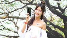PTT網紅「世新娜美」于大夢出席小米台灣夏季新品發布會。（記者邱榮吉/攝影）