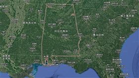 阿拉巴馬州,美國 圖/翻攝自Google Map