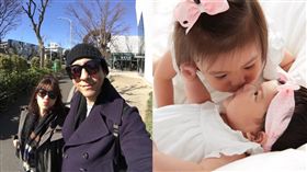 賈靜雯,修杰楷,咘咘,BO妞（合成圖／翻攝自賈靜雯臉書）