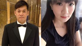 汪建民,黃詠淇（合成圖／翻攝自汪建民、黃詠淇臉書）