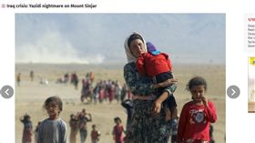 伊斯蘭國,IS,雅茲迪族,Yazidi,嬰兒,迫害,伊拉克,強暴,強姦（圖／翻攝自The Independent）
http://www.independent.co.uk/news/world/middle-east/isis-fed-baby-mother-raped-girl-death-family-iraqi-mp-vian-dakhil-a7811216.html#gallery