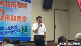 柯文哲出席聯醫轉診記者會／臺大醫院副院長陳石池　盧冠妃攝