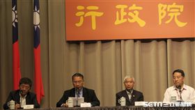 行政院會會後記者會。（記者盧素梅攝）