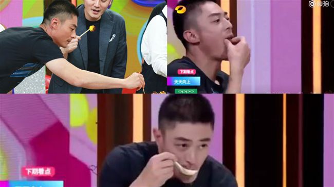 霍建華節目上吃不停　嚐美食不忘老婆