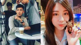 威廉,張景嵐（合成圖／翻攝自威廉、張景嵐臉書）