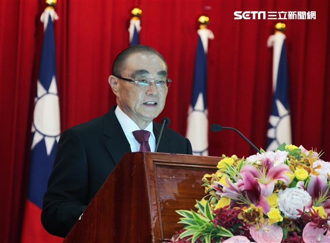 中華民國106年下半年陸、海、空軍將官晉任布達暨授階典禮。（記者邱榮吉/攝影）