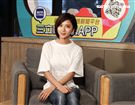 蔡黃汝（豆花妹）上三立新聞網安安大明星直播。（記者邱榮吉/攝影）
