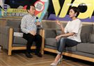 蔡黃汝（豆花妹）上三立新聞網安安大明星直播。（記者邱榮吉/攝影）