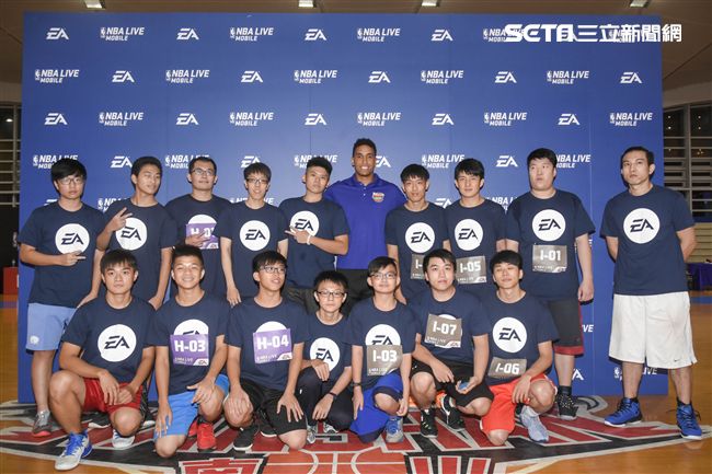 Malcolm Brogdon訪台出席公開活動。（圖／記者林敬旻攝）