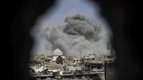 -Nuri mosque-努爾大清真寺-ISIS據點-圖/美聯社/達志影像