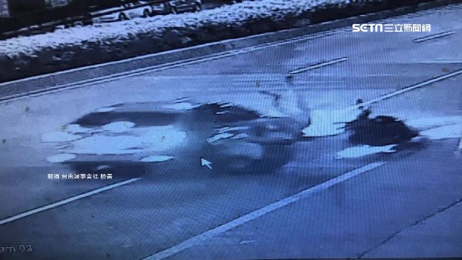情侶騎車遭撞　PO網求幫抓肇逃駕駛
