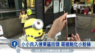 漫威英雄入侵台北城！小小兵萌翻群眾