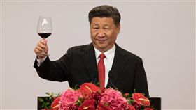 中國大陸國家主席習近平訪港、香港（圖／路透社／達志影像）