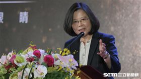 總統蔡英文出席民視電視台20周年慶祝大會 圖／記者林敬旻攝