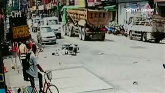 只差2秒…婦貪快闖紅燈撞聯結車身亡