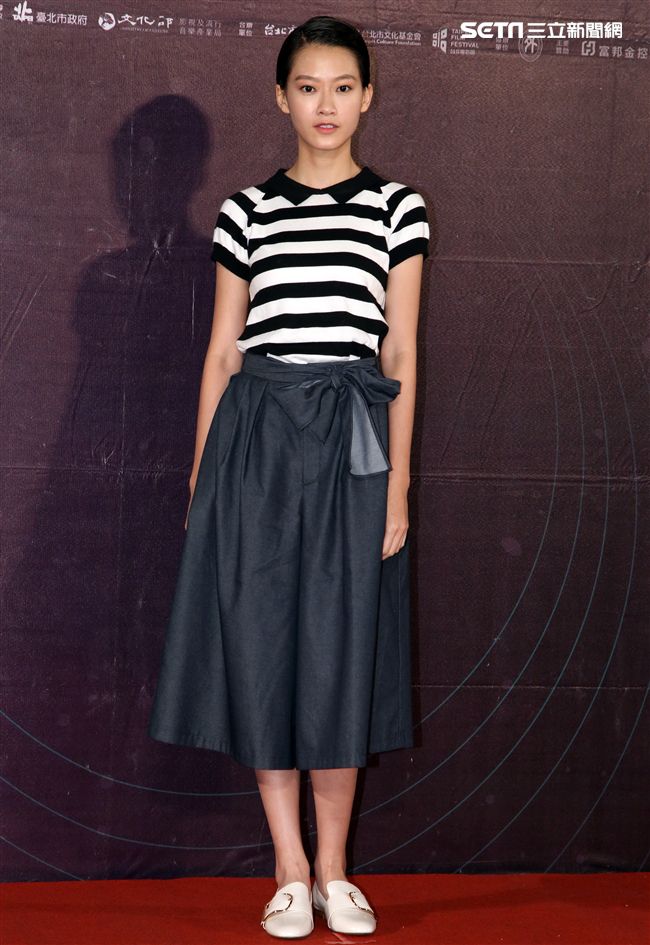 澳門電影「骨妹｣女主角廖子妤來台媒體見面會。（記者邱榮吉/攝影）