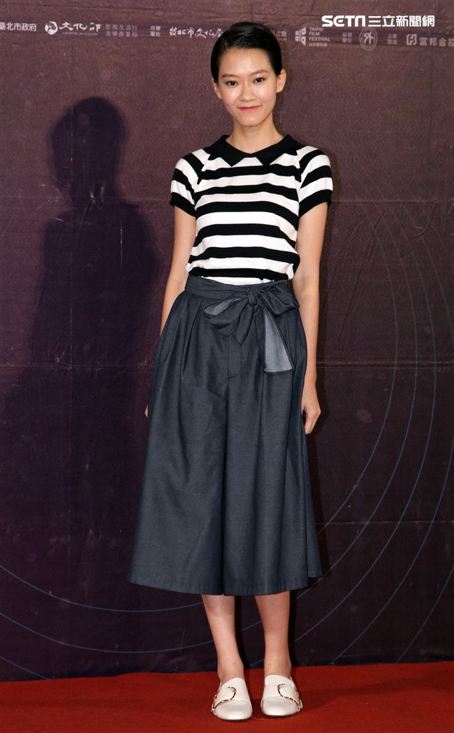 澳門電影「骨妹｣女主角廖子妤來台媒體見面會。（記者邱榮吉/攝影）