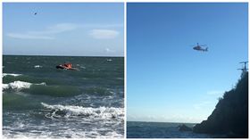 高雄,鳳鼻頭,溺水,搜救
圖／中央社