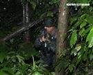 陸軍特戰指揮部特五營官兵在惡劣天候與險峻地形完成350公里山隘行軍，必須克服白天夜晚高低溫的變化，還結合多項山地叢林特種作戰的野營訓練，特戰弟兄們攜手同心、患難與共的袍澤情誼，讓特五營成為一支精實團結的鋼鐵勁旅。（記者邱榮吉/攝影）