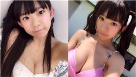 長澤茉里奈,合法蘿利,合法爆乳美少女,娃娃臉,巨乳,蘿莉,Twitter　圖／翻攝自長澤茉里奈Twitter