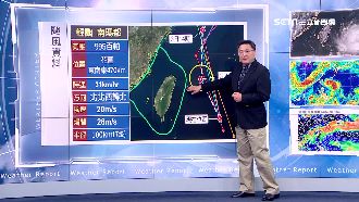 明高溫防雷雨　輕颱南瑪都凌晨最近台