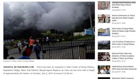 印尼,爪哇島,西雷利火山,Sileri Crater,噴發圖／翻攝自Netralnews）
http://www.en.netralnews.com/news/currentnews/read/7623/list.of.victims.of.explosion.in.sileri.crater.of.dieng.plateau