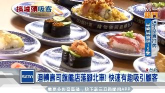 迴轉壽司新奇消費　旗艦店落腳北車