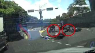 弟遭違規左轉騎士撞死　哥淚崩難接受