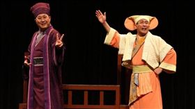 馮翊綱（左）與宋少卿／相聲瓦舍臉書