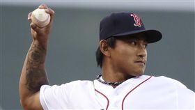 紅襪隊林子偉。（圖／美聯社／達志影像）