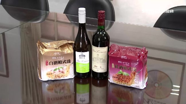 台酒乾泡麵新上市　料理包竟裝紅白酒