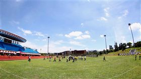 國立體大田徑場八月將舉行臺北世大運射箭預賽。（圖／世大運提供）