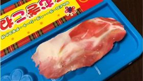黏土,培根,火腿,男童　圖／翻攝自推特