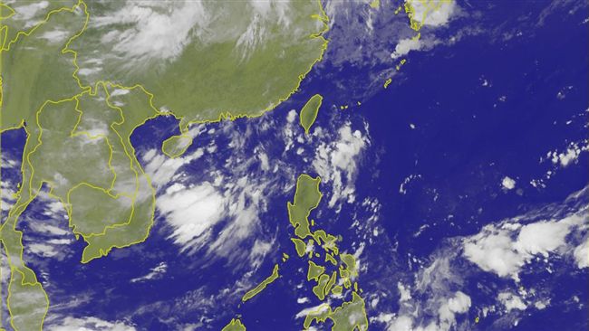 熱帶低壓接近台灣　這些地區慎防陣雨