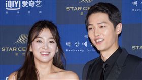 ▲宋仲基和宋慧喬十月將結婚。（圖／美聯社／達志影像）